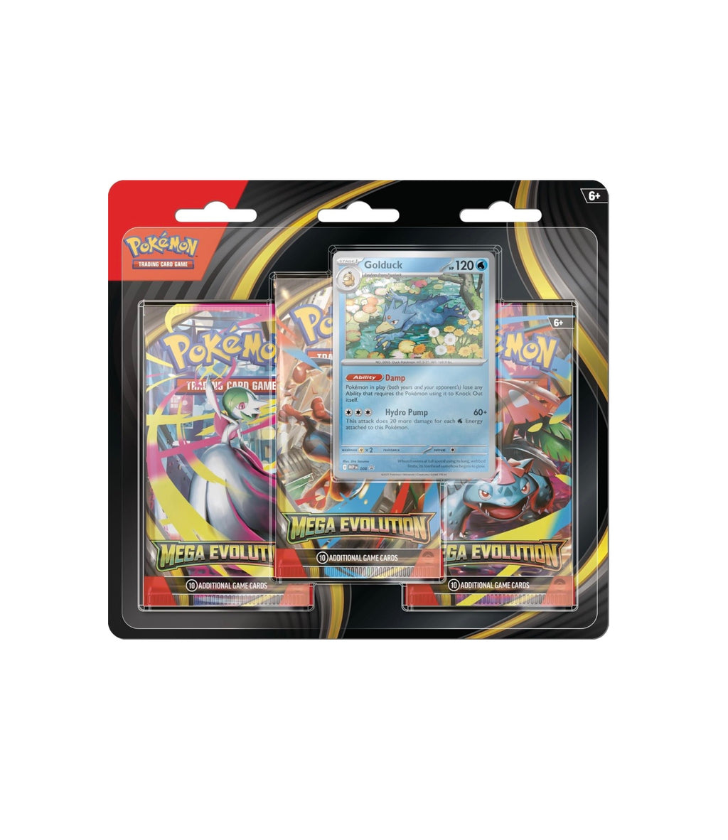 Pokémon Mega Evolution Triple Blister Pack