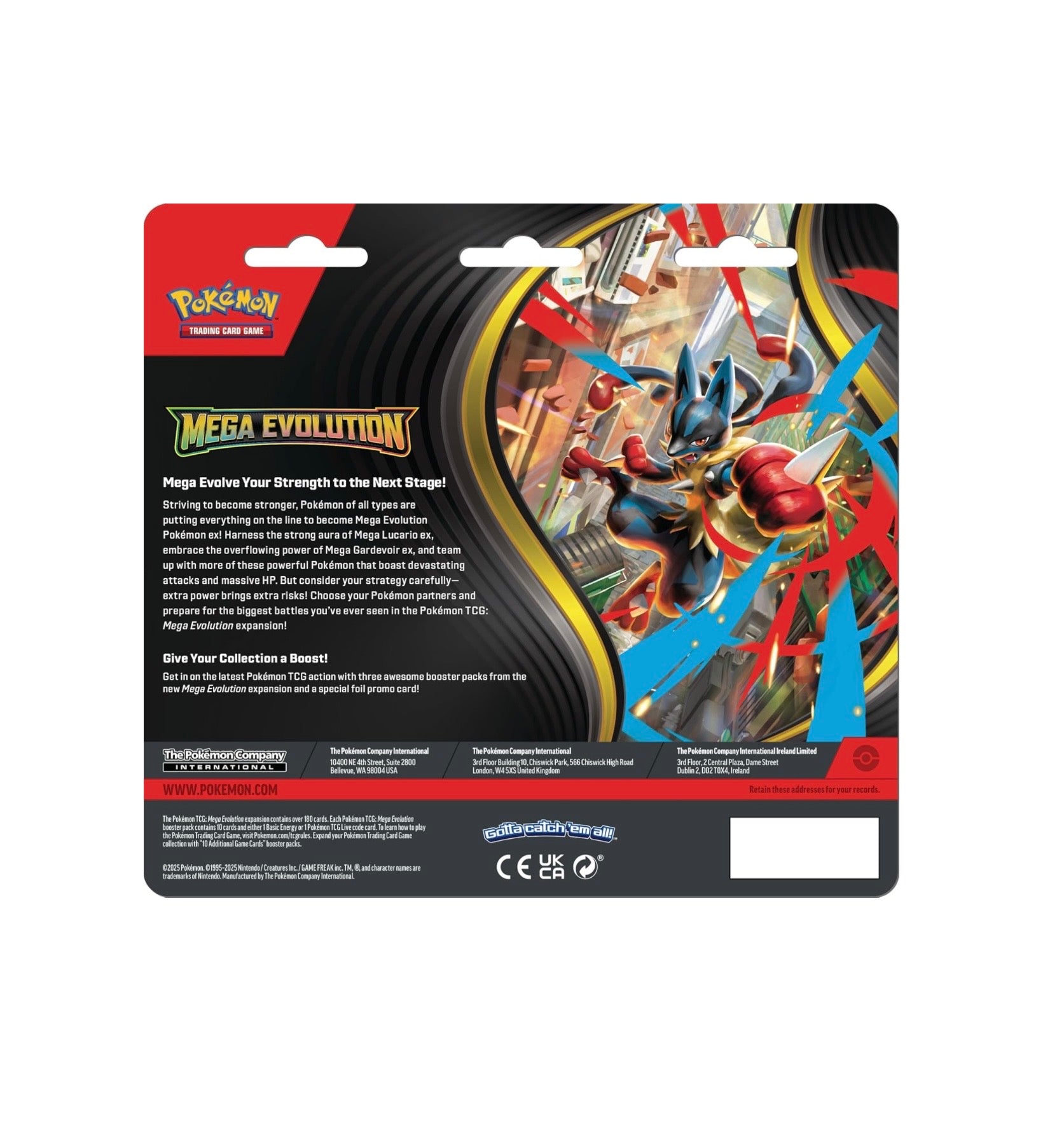 Pokémon Mega Evolution Triple Blister Pack