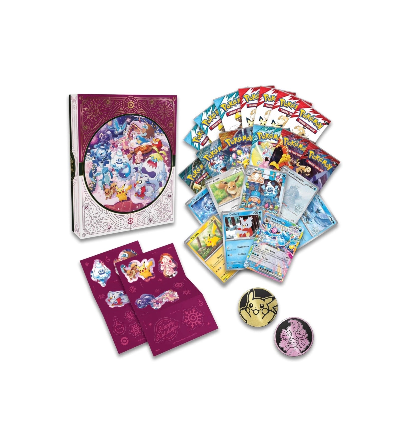 Pokémon 2025 Holiday Calendar | Pokémon Advent Calendar – Burley cards