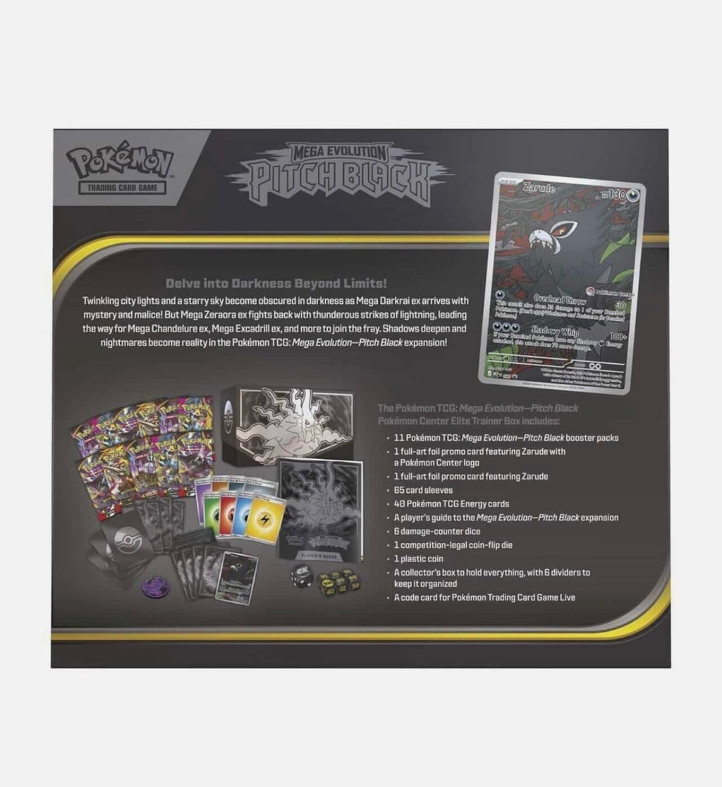 Pokémon centre Pitch Black Elite Trainer Box – Pre-Order